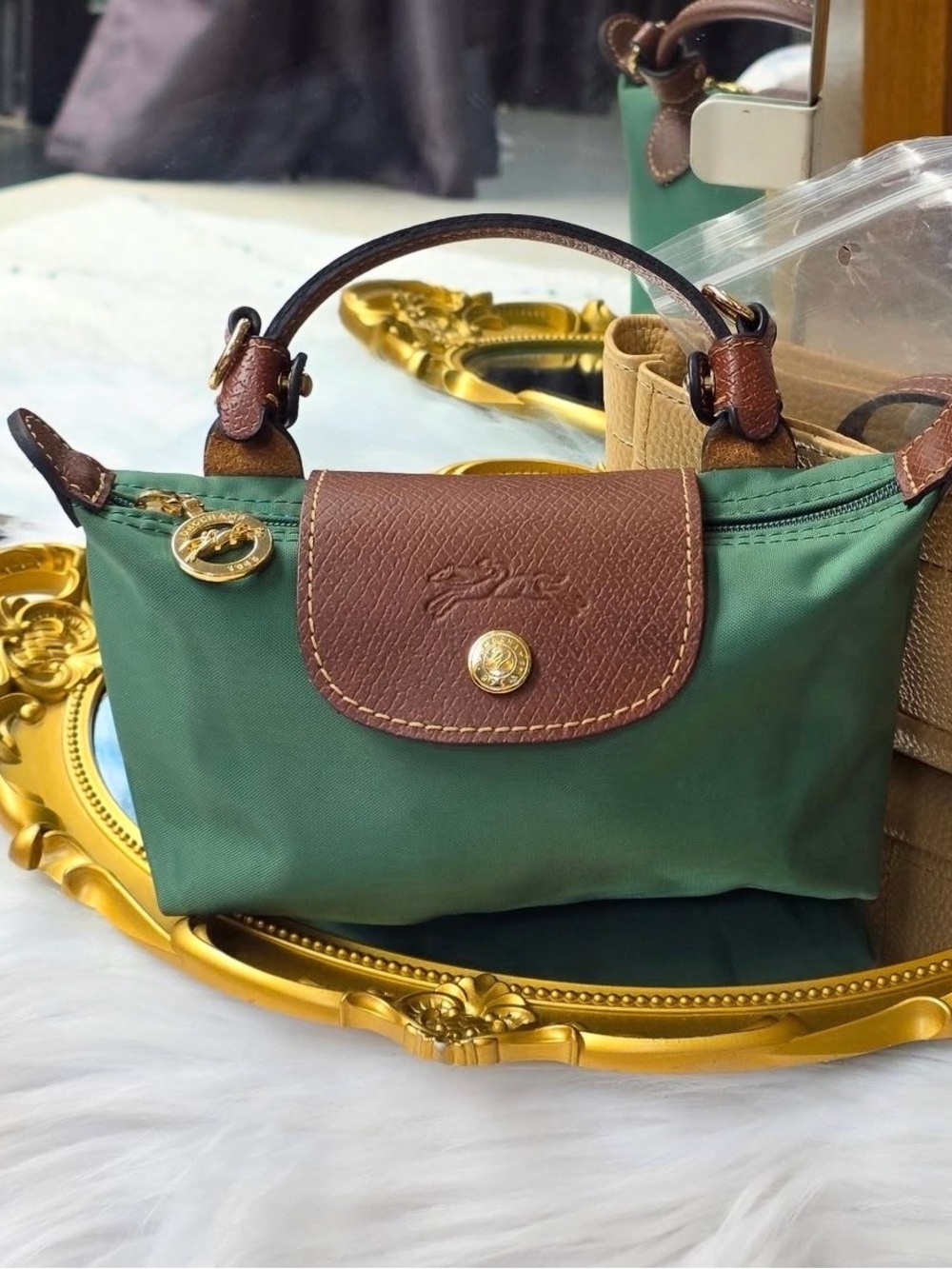 Longchamp Mini in Green - Picture 3 of 6